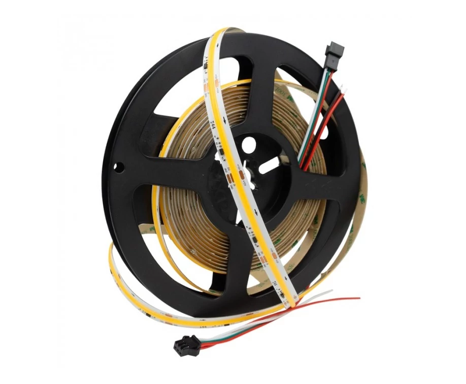 EcoLight COB Digitális Led szalag natúrfehér 855 lm/méter  9 W/méter  12 V  IP20  5m / tekercs