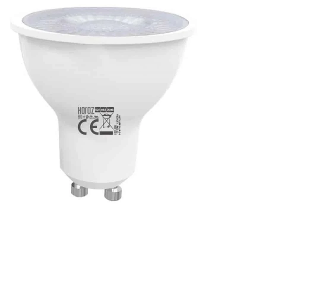 Horoz Convex GU10-es foglalatú 10 W-os SMD LED izzó  4200K