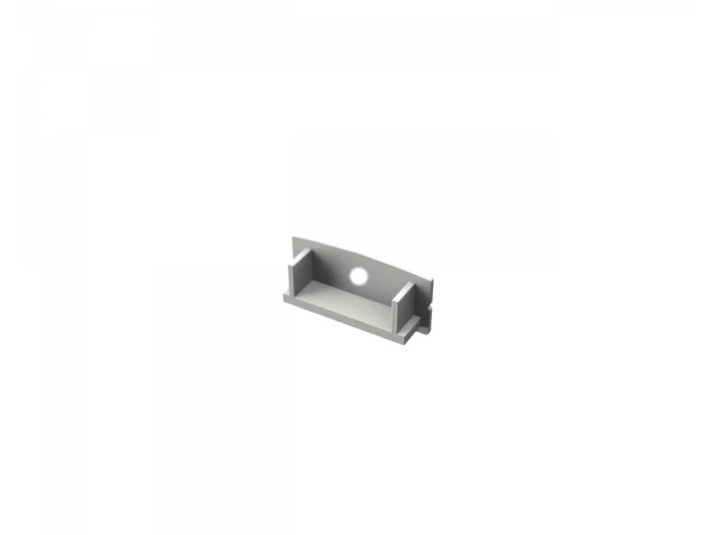 Ledprofiles fehér végzáró furattal LP103