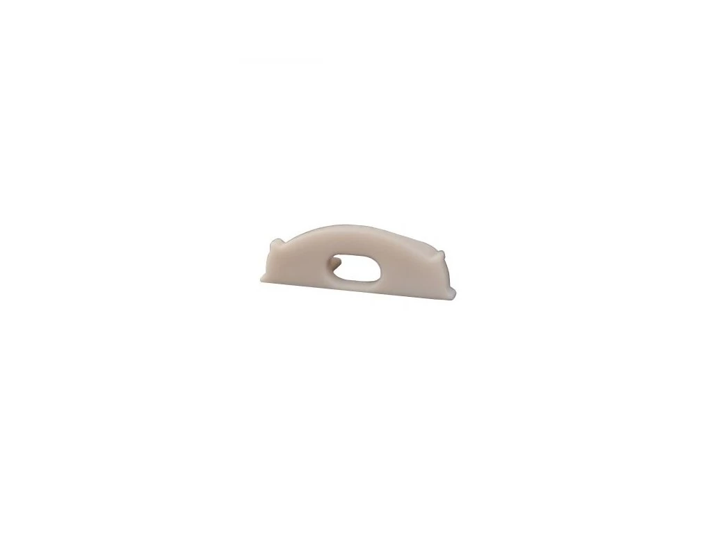 Ledprofiles végzáró furattal LP105 aluprofilhoz