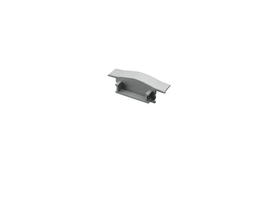 Ledprofiles szürke színű végzáró LP301 aluprofilhoz
