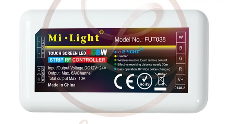 Mi Light 4 zónás RGBW vezérlő