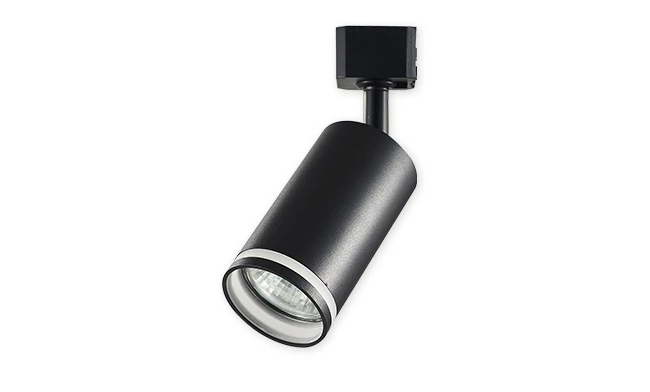 MasterLED Ring fekete sínre szerelhető lámpa keret  GU10-es foglalattal