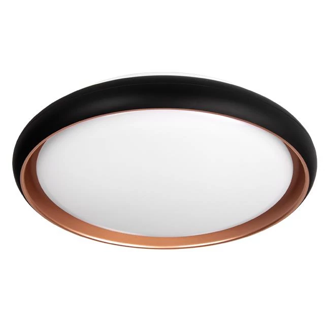 MasterLED XUDO 54W  3000-6500K  400x85 mm  fekete/arany színű mennyezeti lámpa távirányítóval