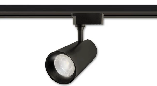 MasterLED Piko sínre szerelhető 30 W-os 4000K fekete színű  natúr fehér lámpa