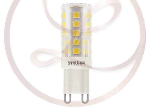 Strühm Bob G9-es foglalatú 4 W-os SMD LED izzó hideg fehér