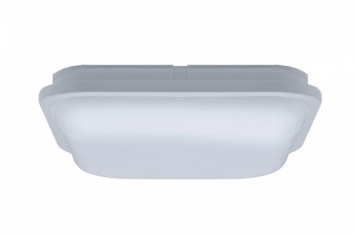Strühm Filip 18 W-os 165x165 mm négyzet alakú natúr fehér mennyezeti lámpa IP54-es védettségű