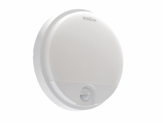 Strühm Pedro 15 W-os ø210 mm kör alakú kültéri lámpa  mozgásérzékelős