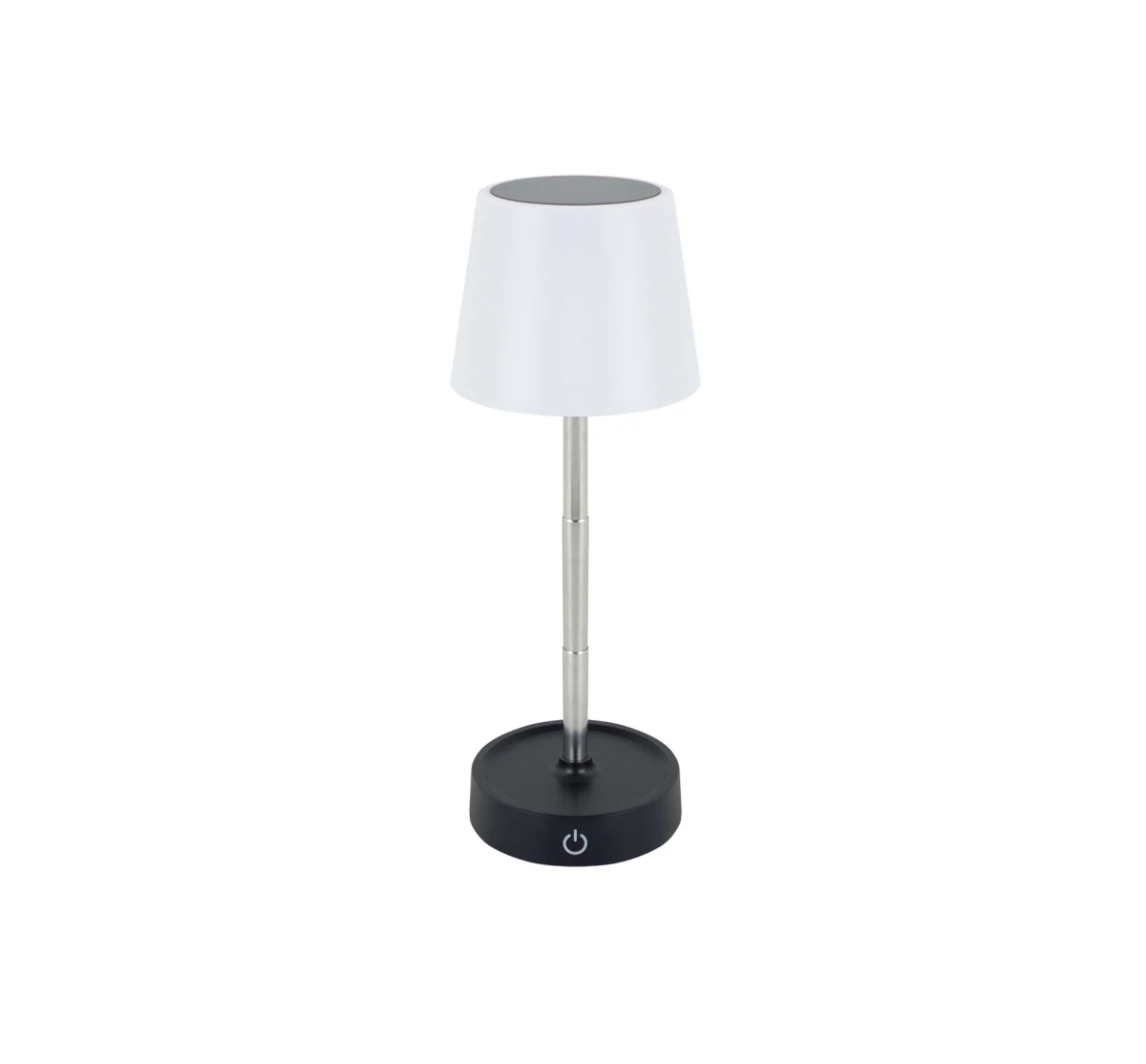 Strühm Smart LED fekete színű asztali lámpa  fényerőszabályozható  újratölthető akkumulátorral