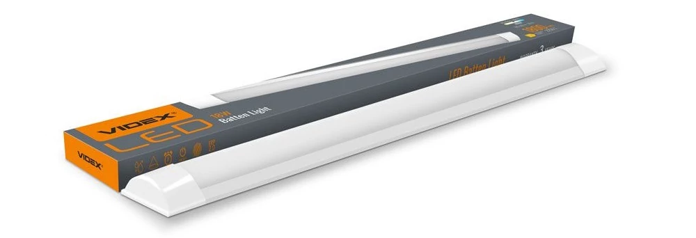 Videx Batten Led 18 W-os falon kívüli  fehér lámpa IP20-as védettséggel