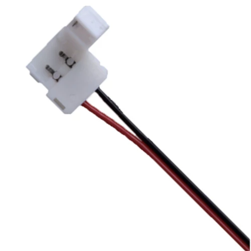 Betáp kábel (15cm) 3528 LED szalaghoz 8mm