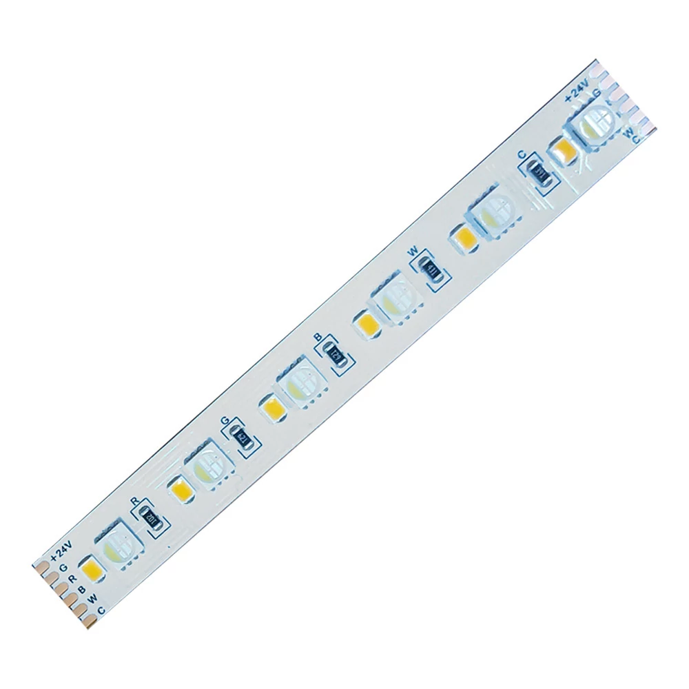 LED szalag beltéri 24V, 16W, 60+60LED, RGB+CCT 2700K-6500K (70671)