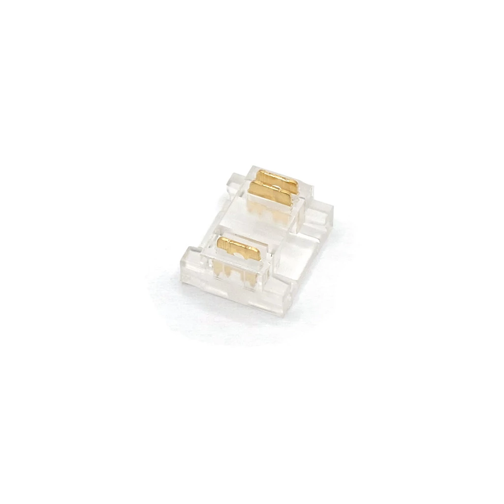 COB LED Szalag átlátszó toldóelem 10mm 3pin szalag+szalag