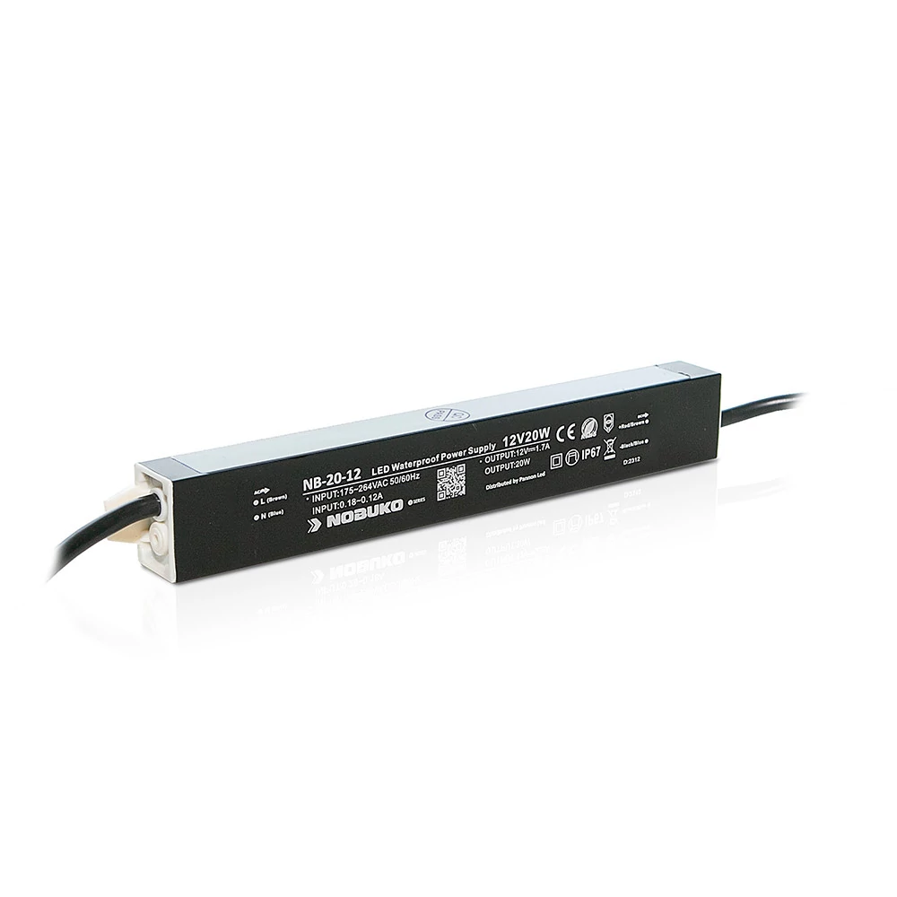 NOBUKO B Series 12V 20W IP67 Kültéri Led Tápegység