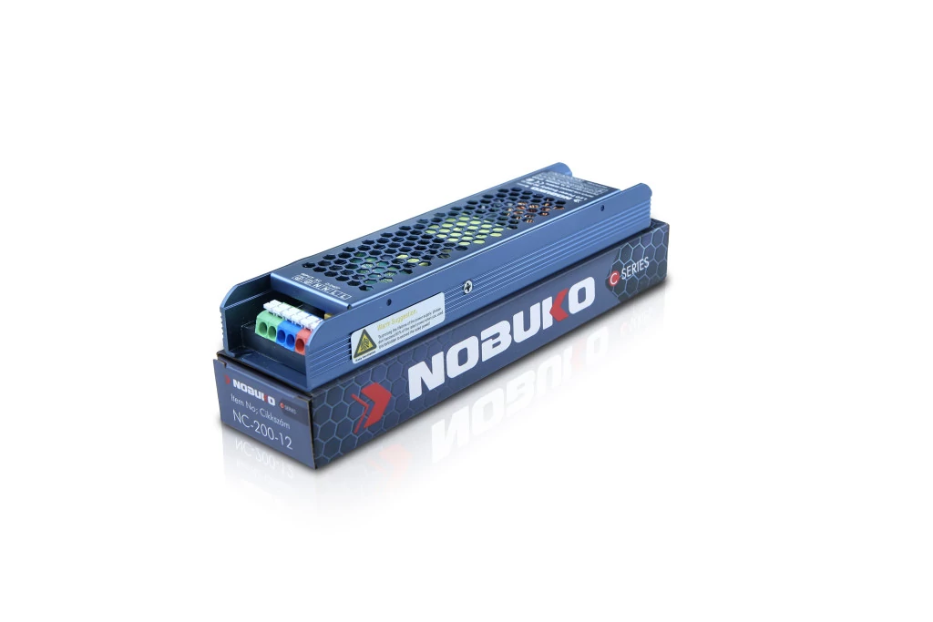 NOBUKO C Series 12V 200W IP20 Fémházas Led Tápegység