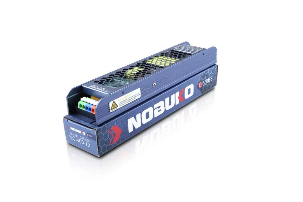 NOBUKO C Series 12V 400W IP20 Fémházas Led Tápegység