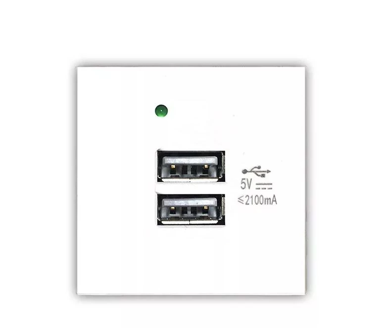 ELDLUX ELDTREND 2×USB töltő aljzat type A fehér