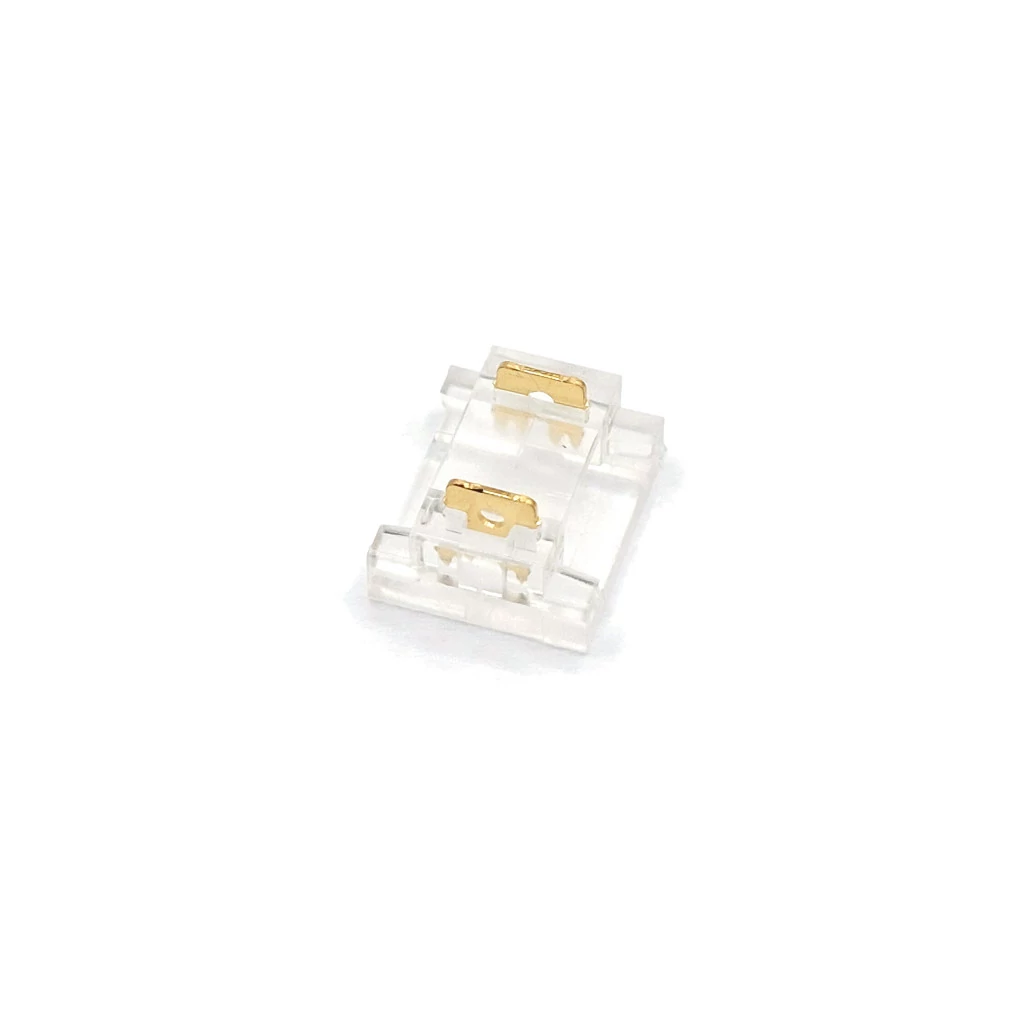 SMD LED Szalag átlátszó toldóelem 10 mm 2 pin szalag+szalag