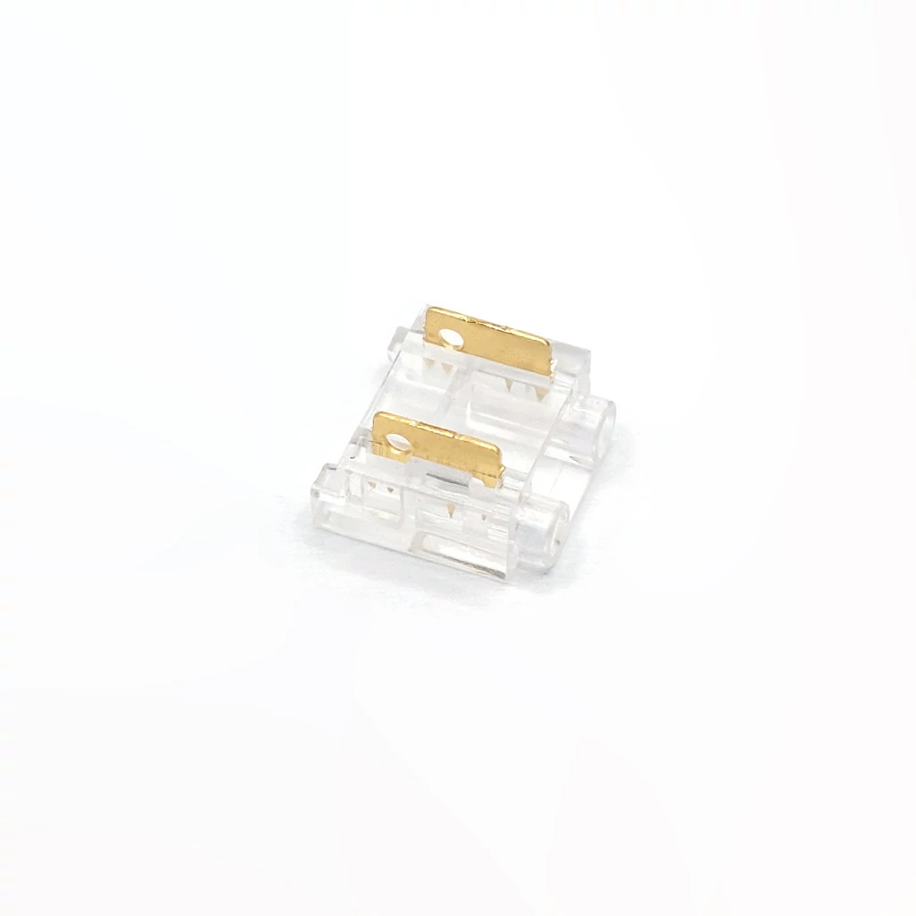 SMD LED Szalag átlátszó betápcsatlakozó 10 mm 2 pin szalag+vezeték