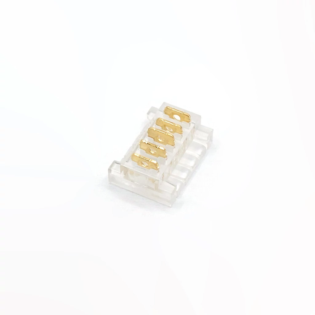 SMD LED Szalag átlátszó toldóelem 12 mm 5 pin szalag+szalag