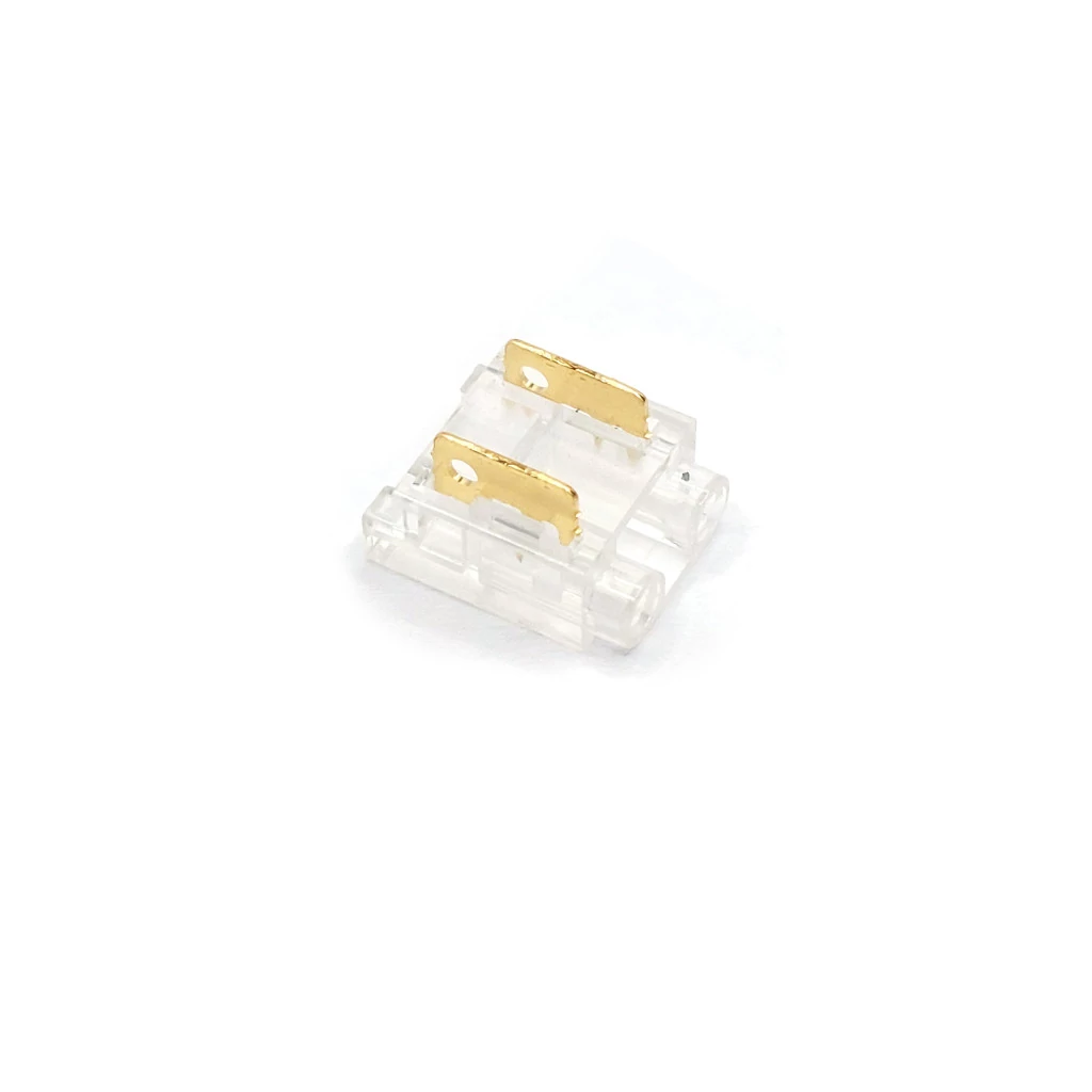 SMD LED Szalag átlátszó betápcsatlakozó 8 mm 2 pin szalag+vezeték