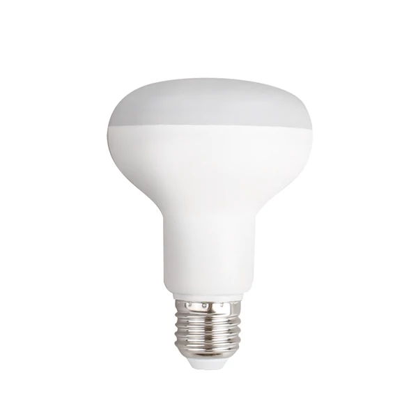 E27 12W LED gomba égő meleg fehér 3000K R80 tejüveg opál