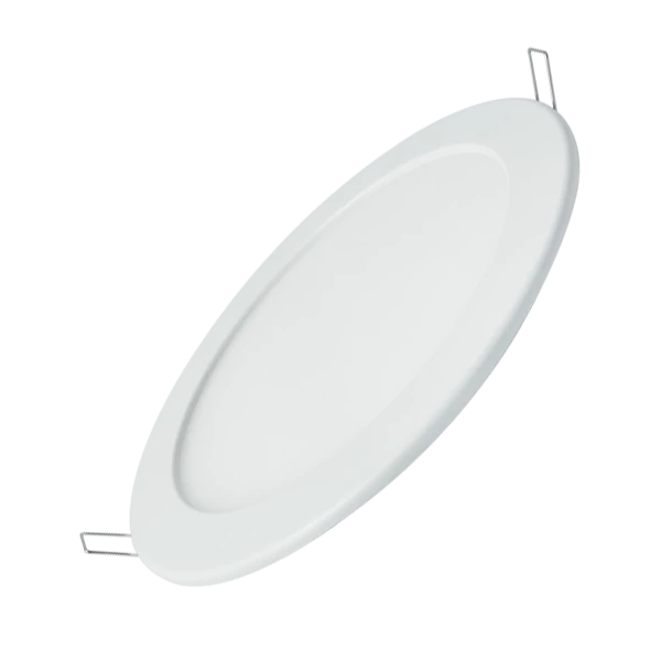 16W Süllyeszthető Kerek LED Panel Hideg Fehér 1230lm