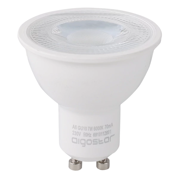 7W GU10 LED spot égő hideg fehér 6000K