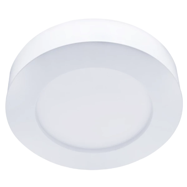 12W Falon Kívüli Kerek LED Panel Hideg Fehér 820lm