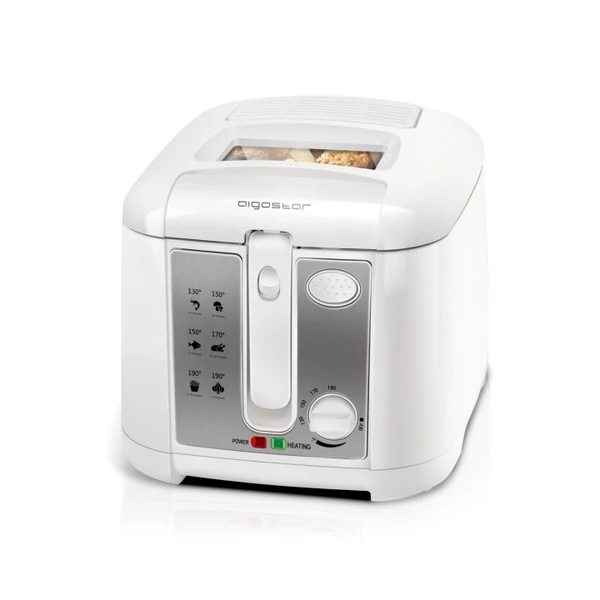 1650W Fehér olajsütő