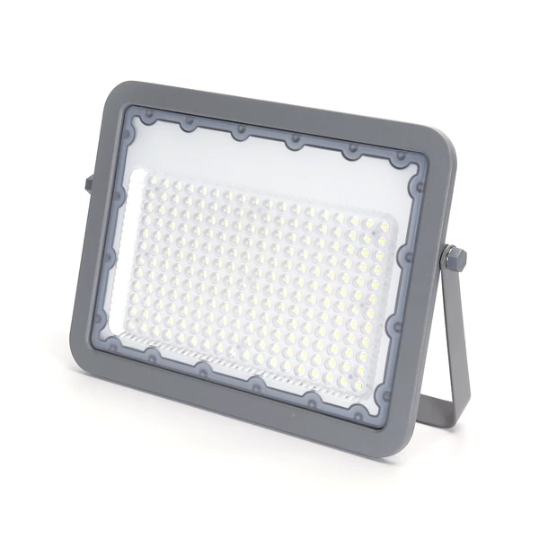 150W Szürke Házas Slim LED Reflektor Hideg Fehér 13500lm