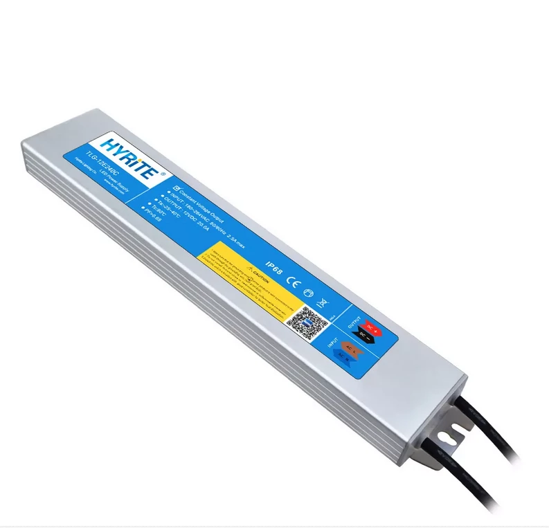 HYRITE TLG-24E240C, LED tápegység, 240W / 24V, 18mm, IP68, paralel funkció 